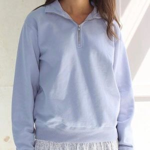 Brandy light blue quarter zip good condition